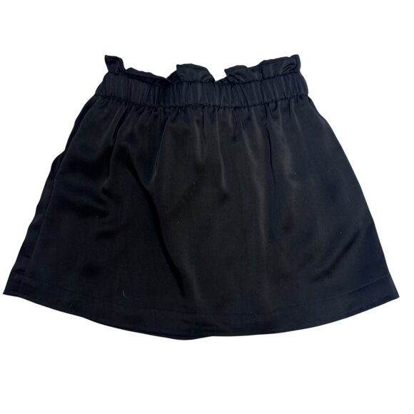 NWT Ramy Brook Carsie Patch Mini Skirt XS Black - Picture 2 of 8